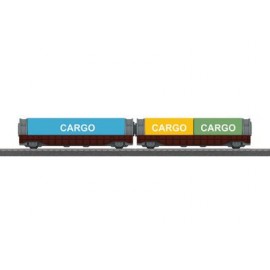 Uitloop-Containerwagen-Set